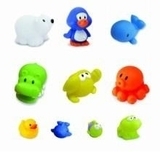 Набір іграшок у ванну Bkids Пінгвін і друзі - Pampik