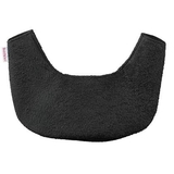 Нагрудник-слинявчик для рюкзака-кенгуру Babybjorn One, чорний - Pampik