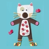 Набір для аплікації Djeco Для самих маленьких (DJ08664) - Pampik - 6